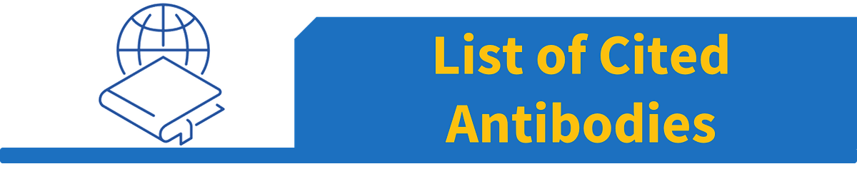 list of cited antibodies