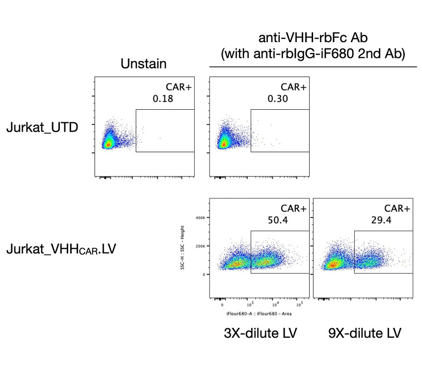 IRALP4502 Rabbit Anti-Alpaca VHH Antibody FACS image IRALP4502 Rabbit Anti-Alpaca VHH Antibody FACS image